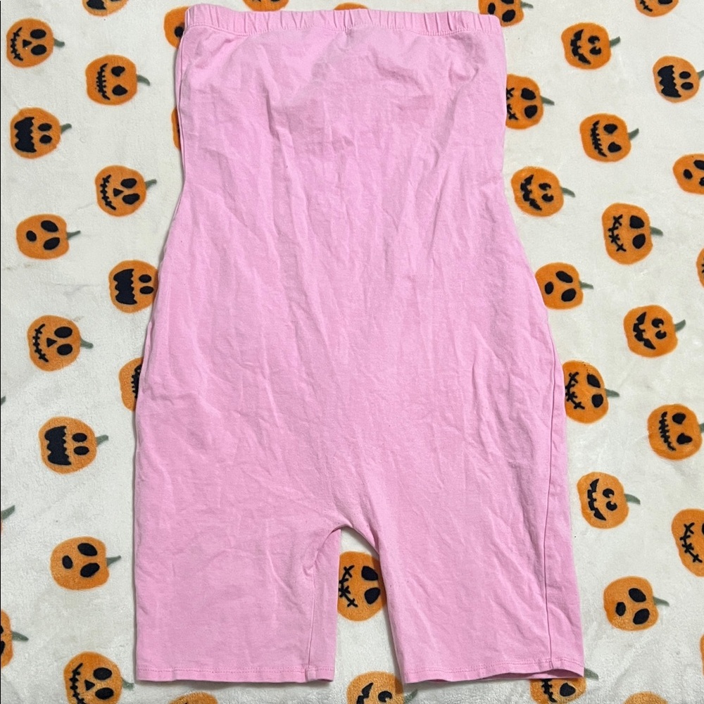 Pink romper